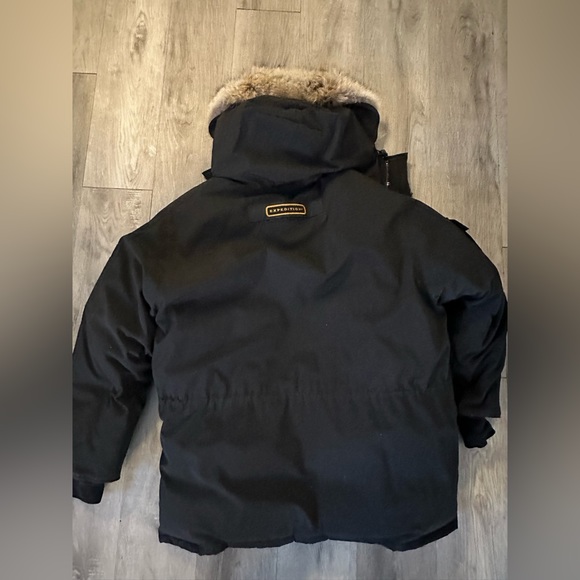 Canada Goose Expedition Level 4 XXL Black Coyote Fur Trimmed Parka - Picture 2 of 7